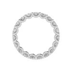 Oval Eternity Ring - 19 Stones