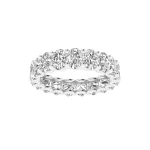 Oval Eternity Ring - 19 Stones