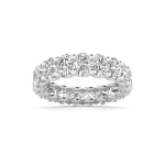 Oval Eternity Ring - 19 Stones