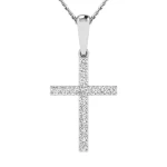 Cross Pendant - 1 Ct